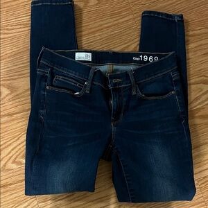 GAP Women's Dark Indigo Skinny Jeans